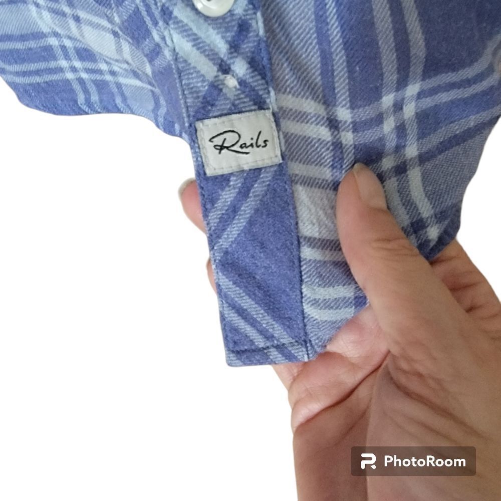 Rails Astridcali Blues Button Up Flannel. Size M. - image 5